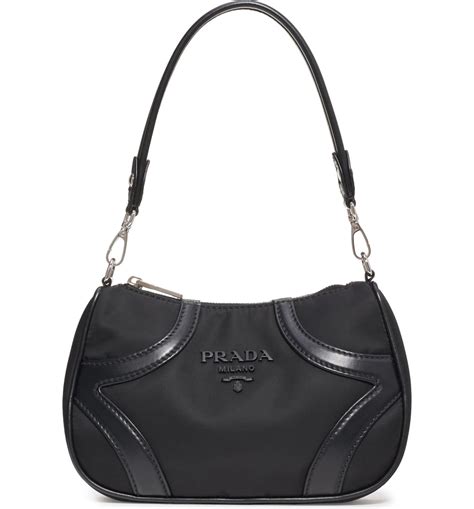 prada baguette handbag hard|Prada nylon sling bags.